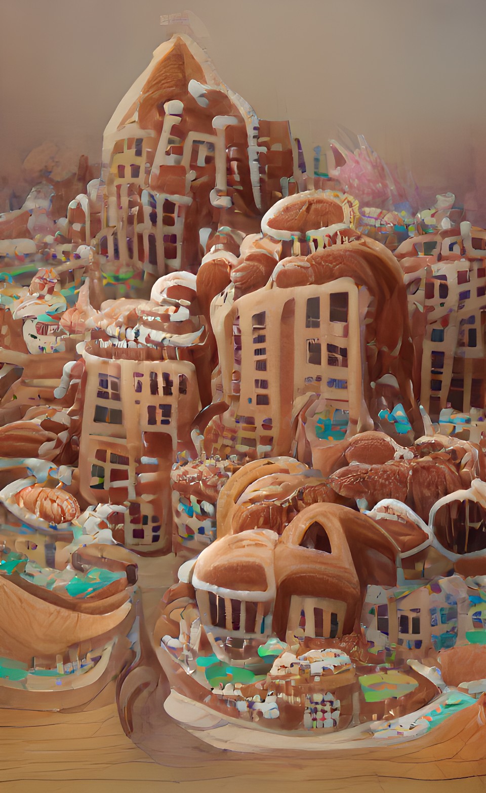 gingerbread city preview