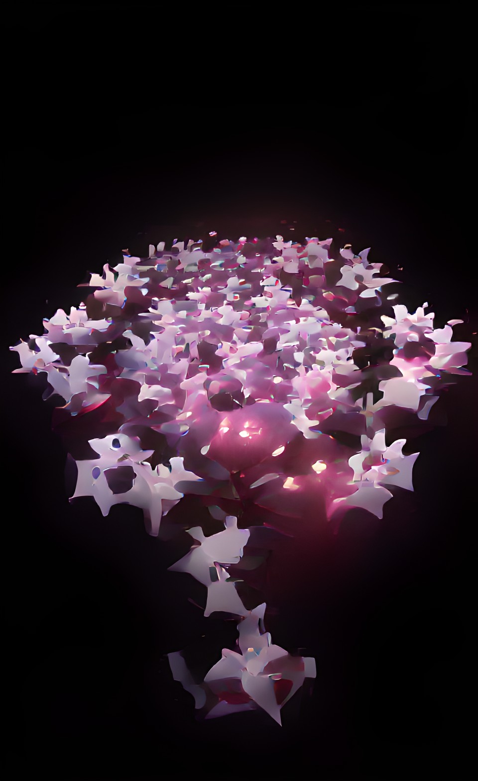 flower made of stars preview