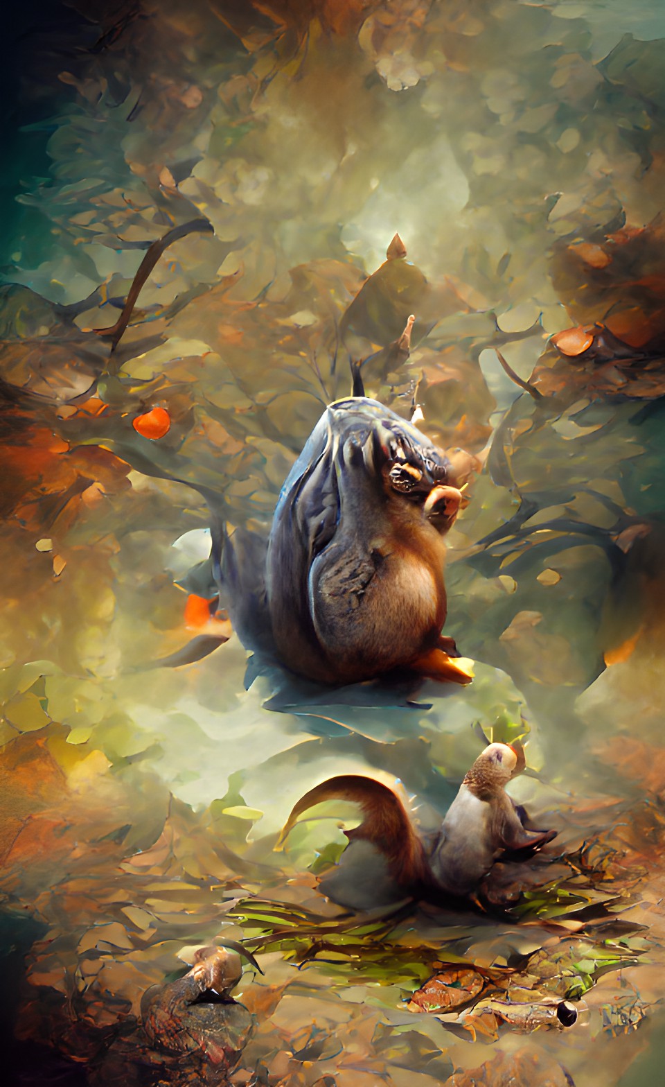 My Sweet Squirrel - squirrel with a shell hd preview