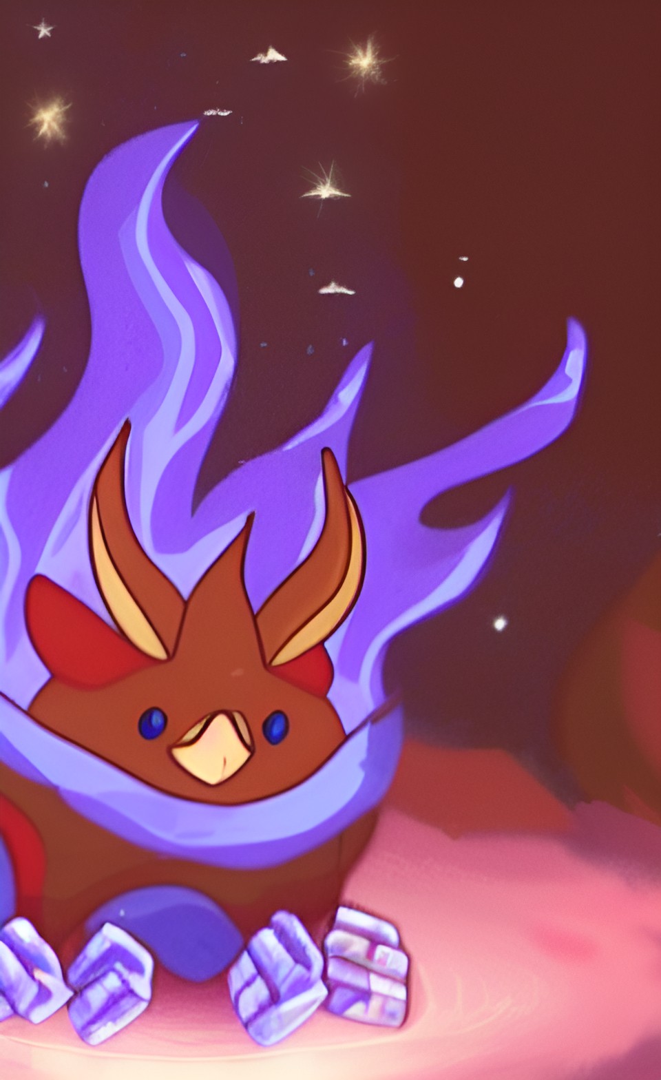 a magical creature that looks like a campfire preview