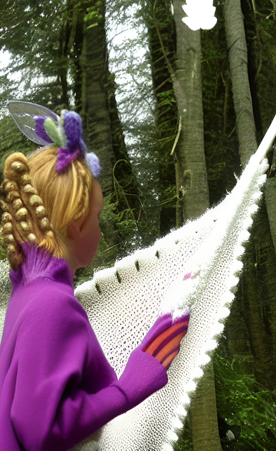 faerie knitting a flag preview