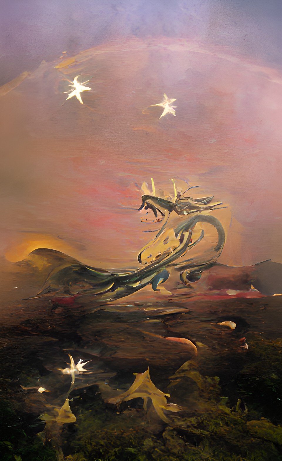 dragon,  stars preview