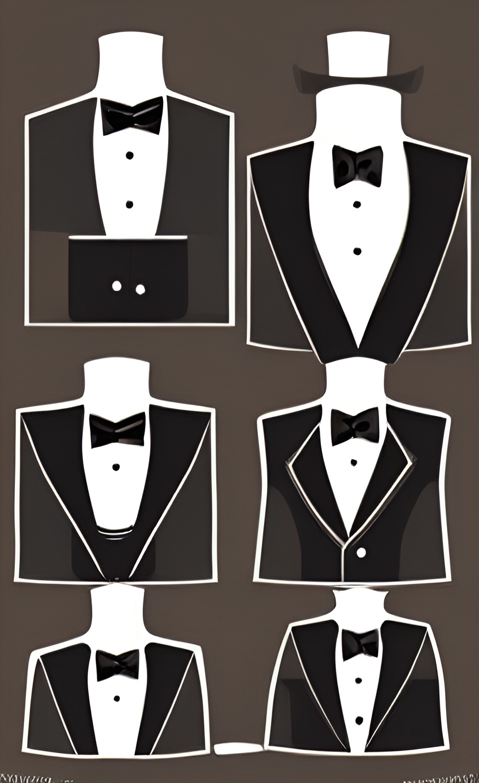 On display - tuxedos preview