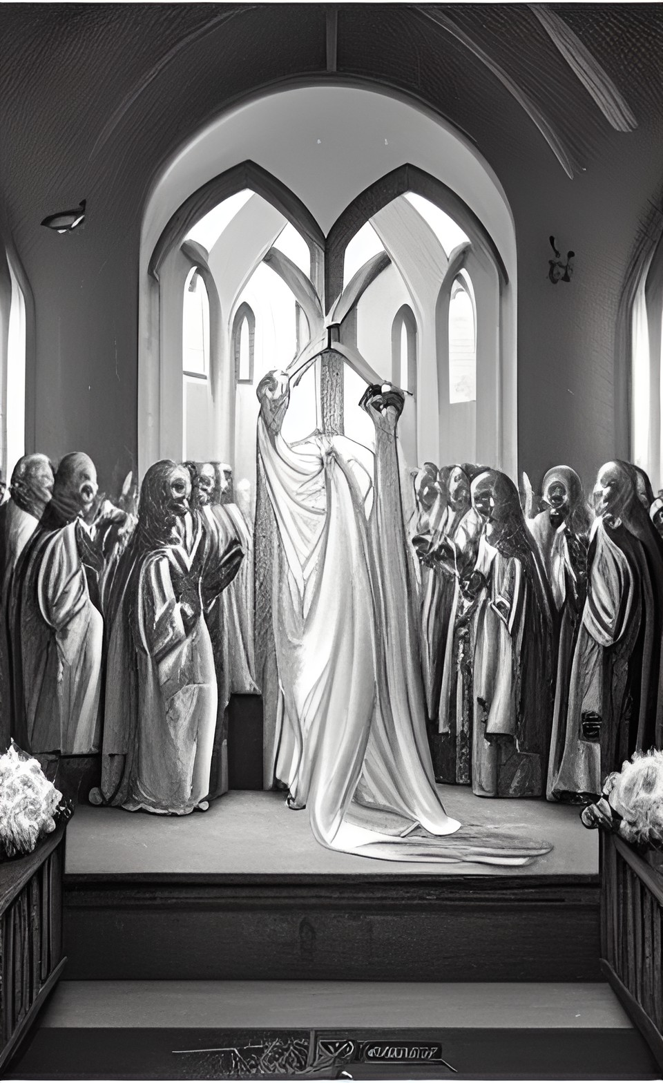 the church is the bride, married to jesus christ. transcendental mystical romanticism preview