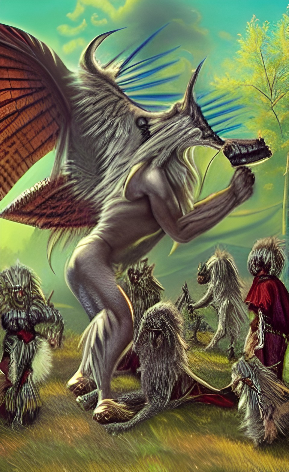 epic fantasy creatures from minnesota/ojibwe territory preview