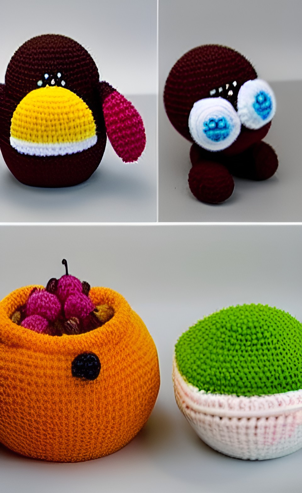 amigurumi food preview