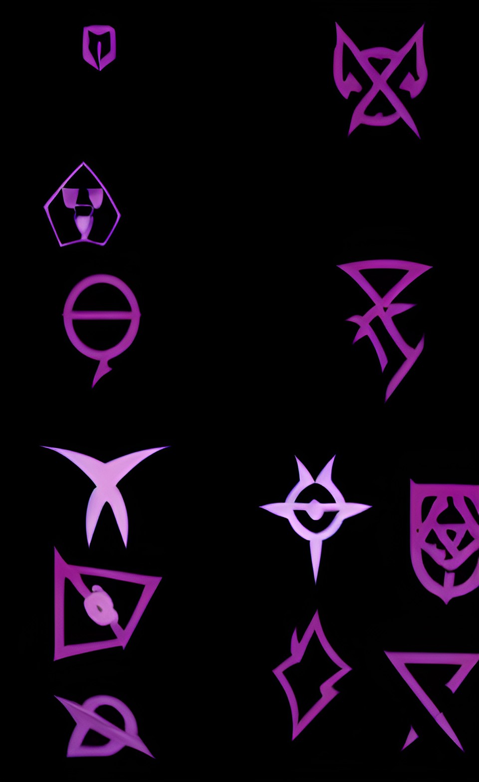 symbols for a future post-apocalypse nature religion preview