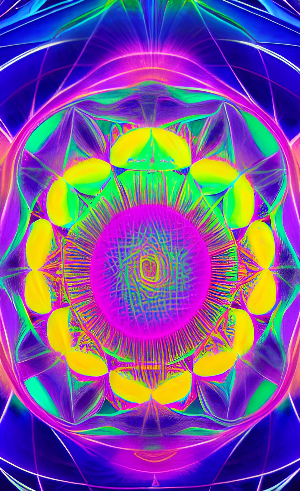 transcendental spiritual holy trippy geometric nature preview