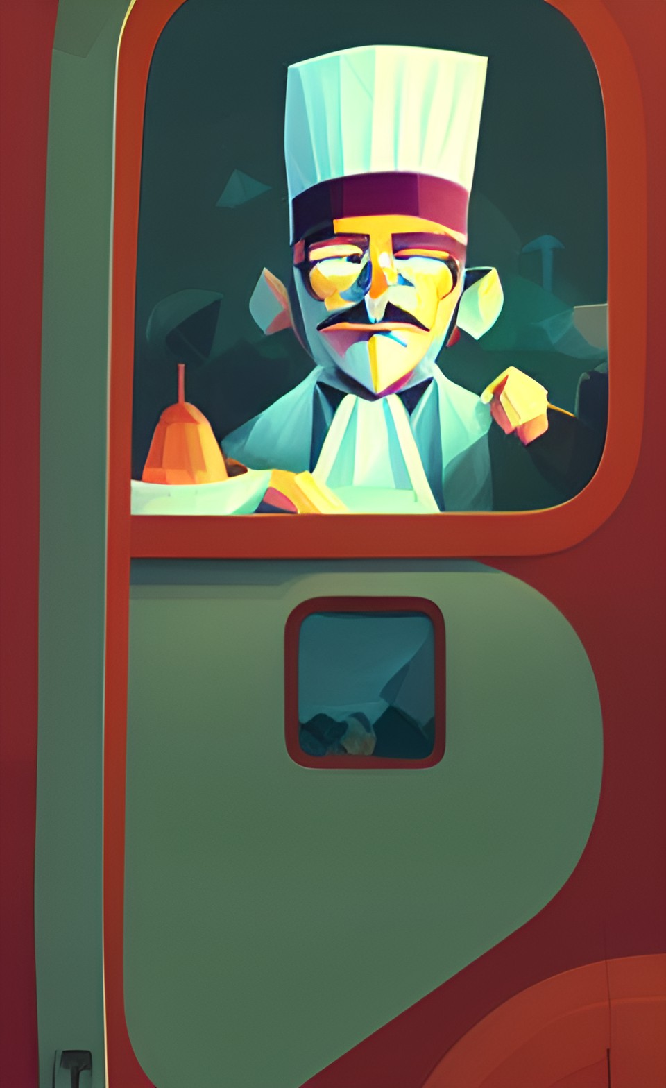 the mysterious evil chef on the train preview