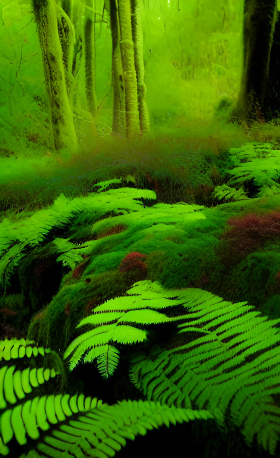 colors of moss and ferns preview