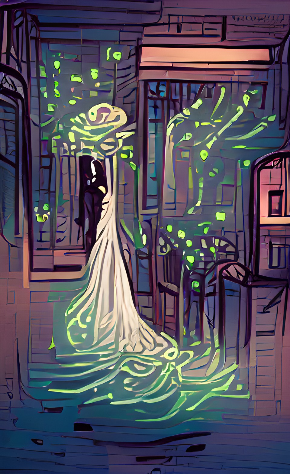 a ghost going to a wedding preview