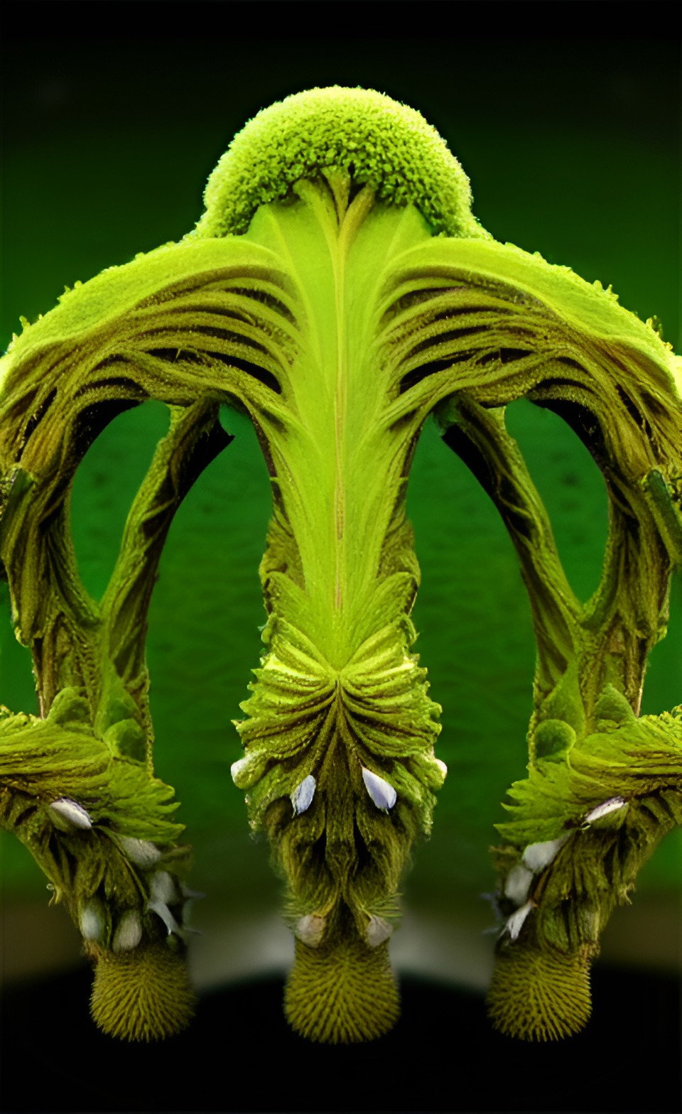 detailed complex organic glorious incomprehensible alien plants preview