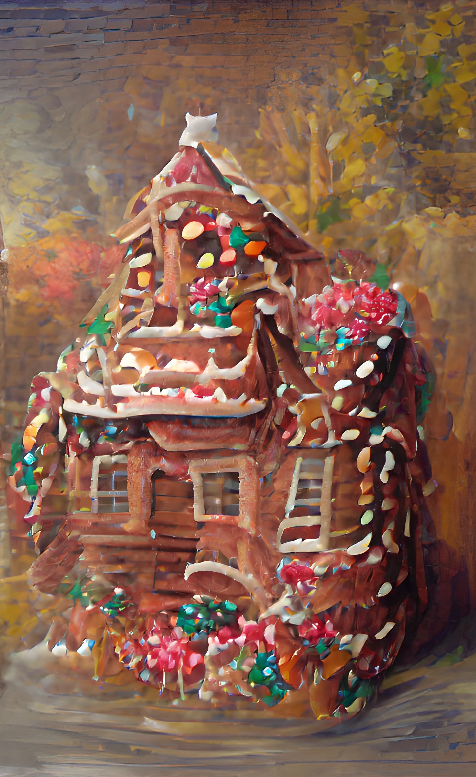 gingerbread house preview