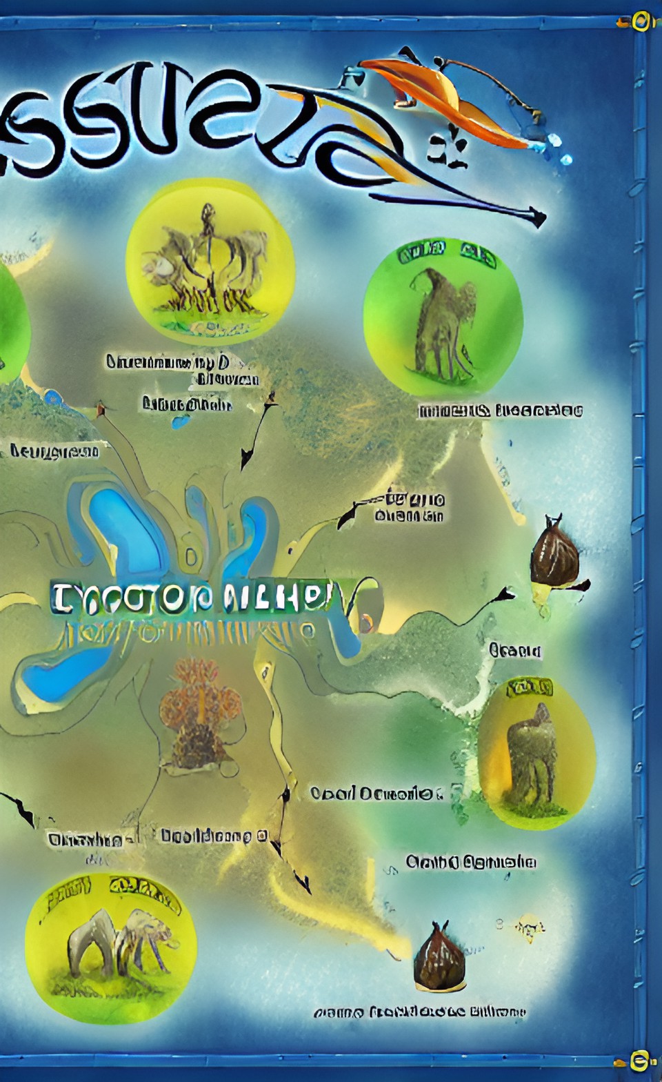 ecosystem mythology quest map mystical preview