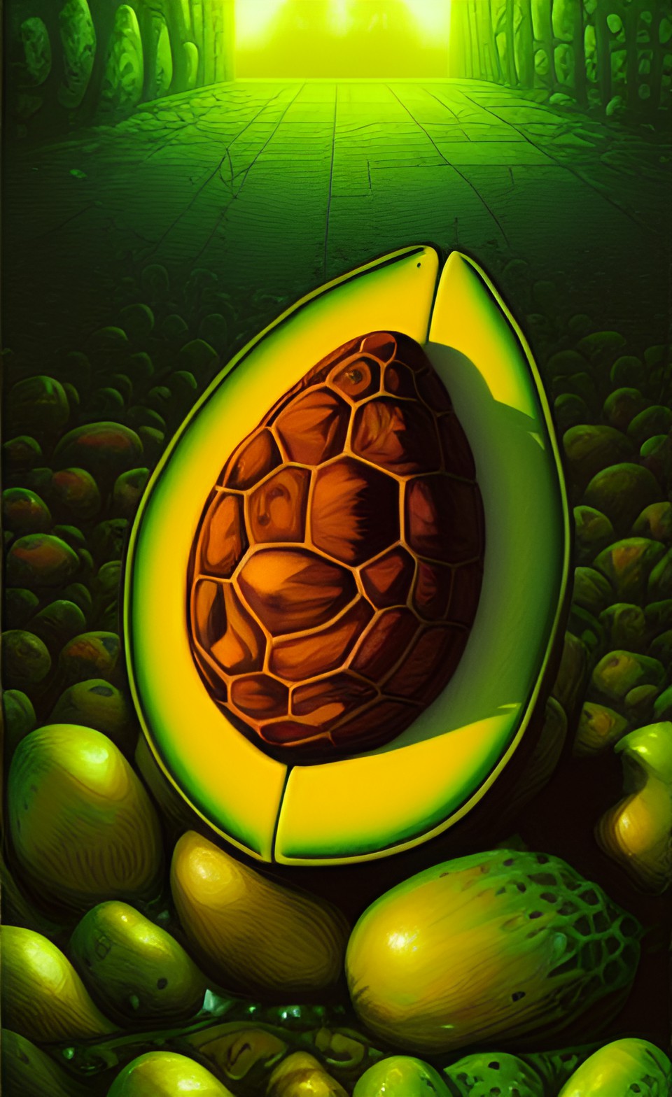 avocado turtle preview