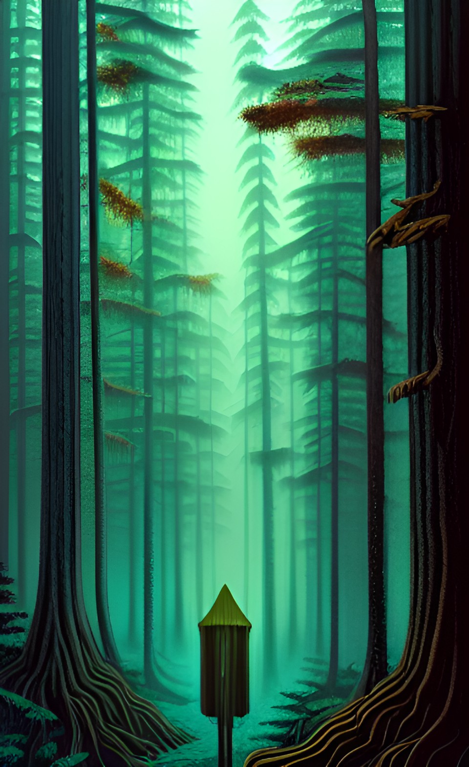 rainy forest preview