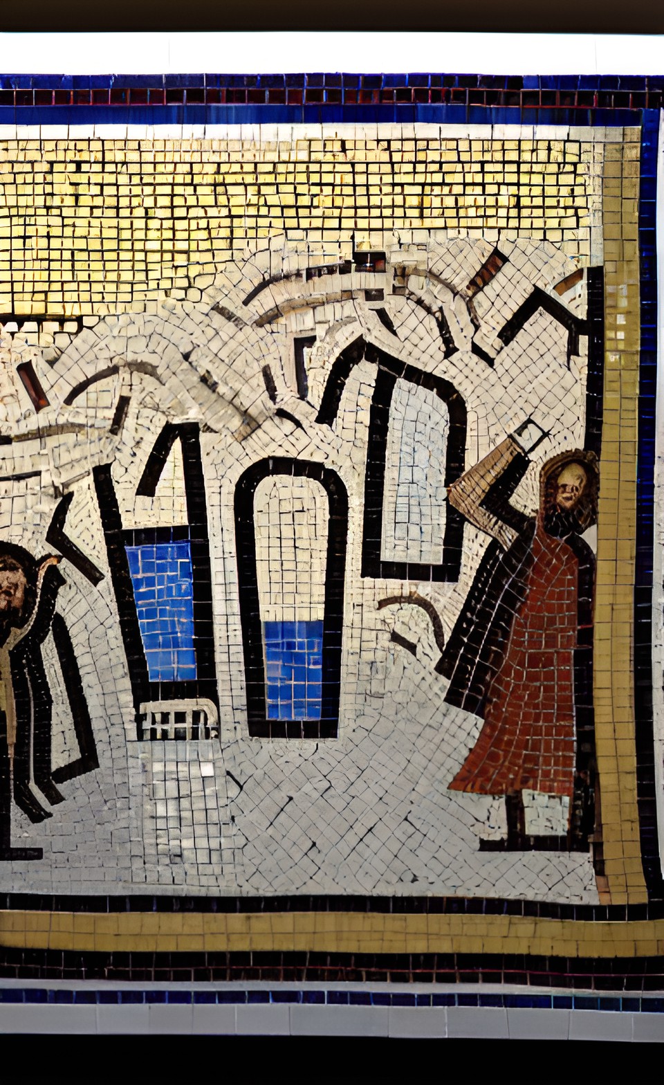 mosaic depicting the financial crisis of 2008 preview