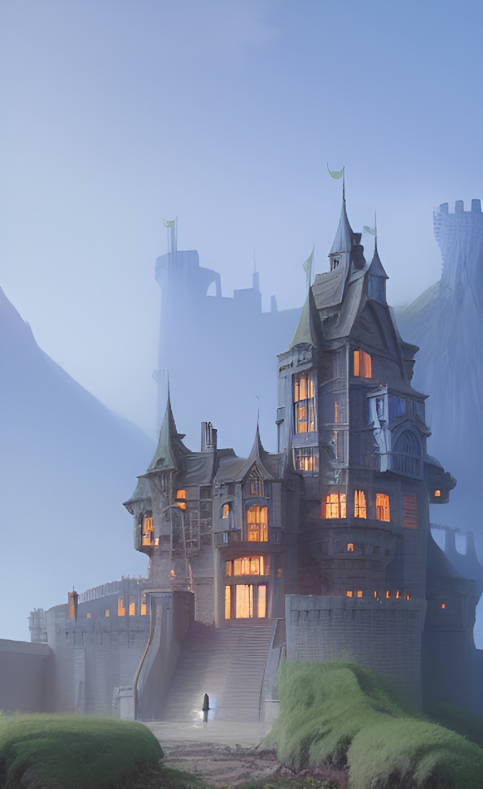 Dracula’s Castle - villain’s castle preview