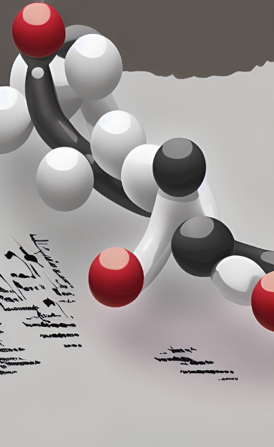 Asparagine - molecule of asperagine preview