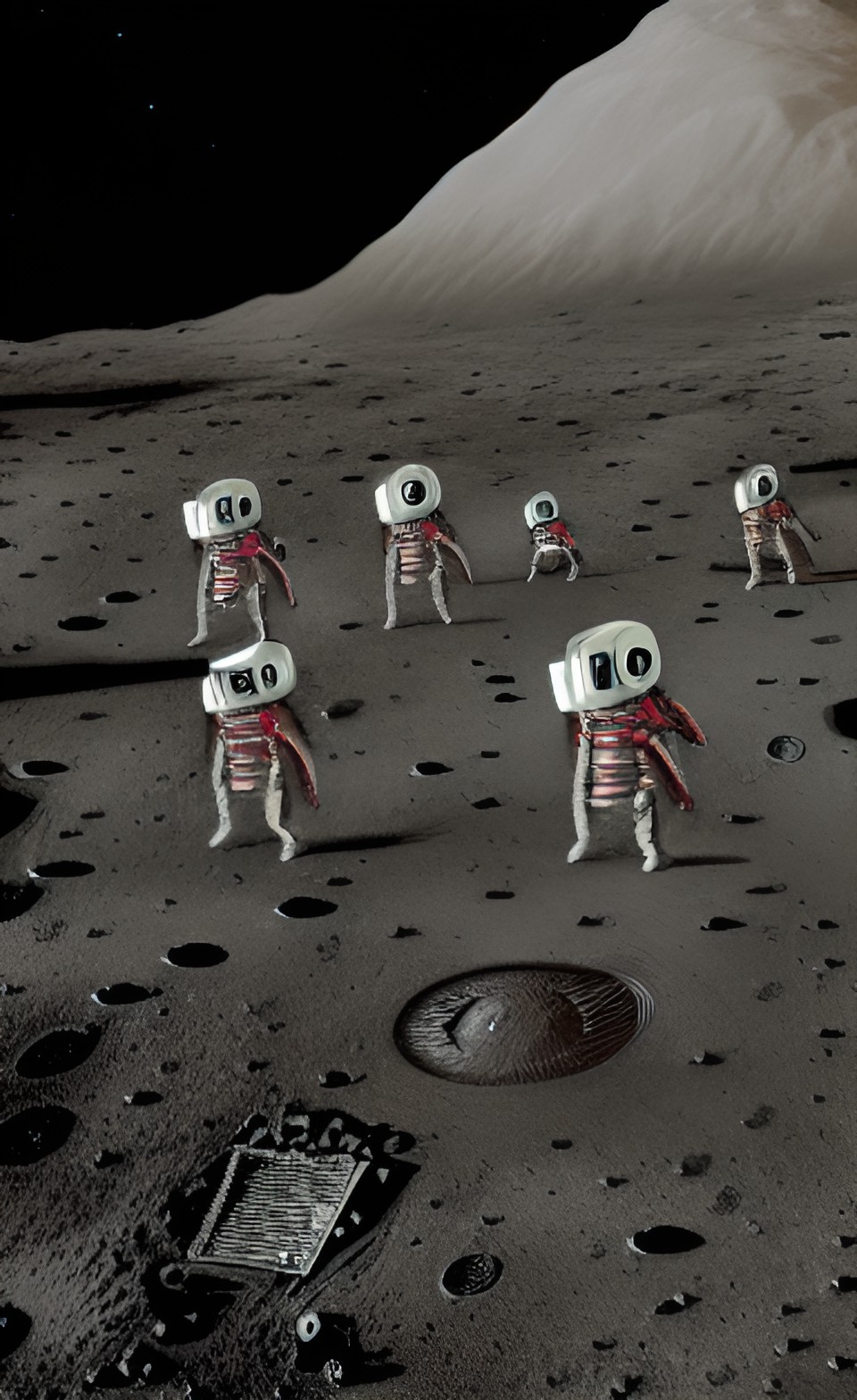 aliens on the moon pooing preview