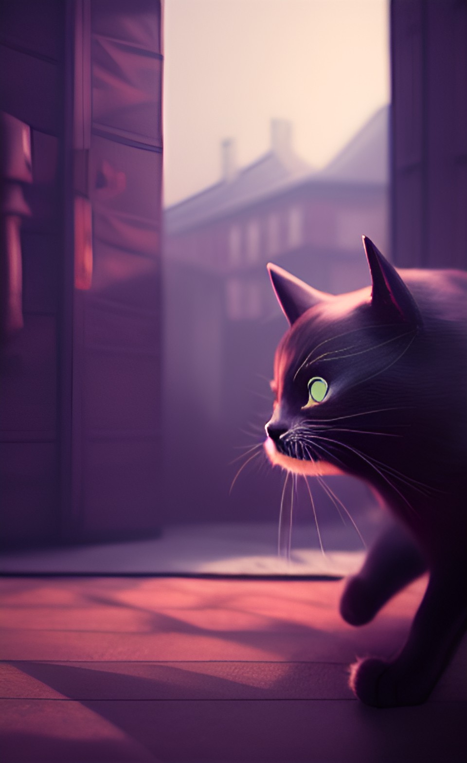 cat ninja sneaking preview