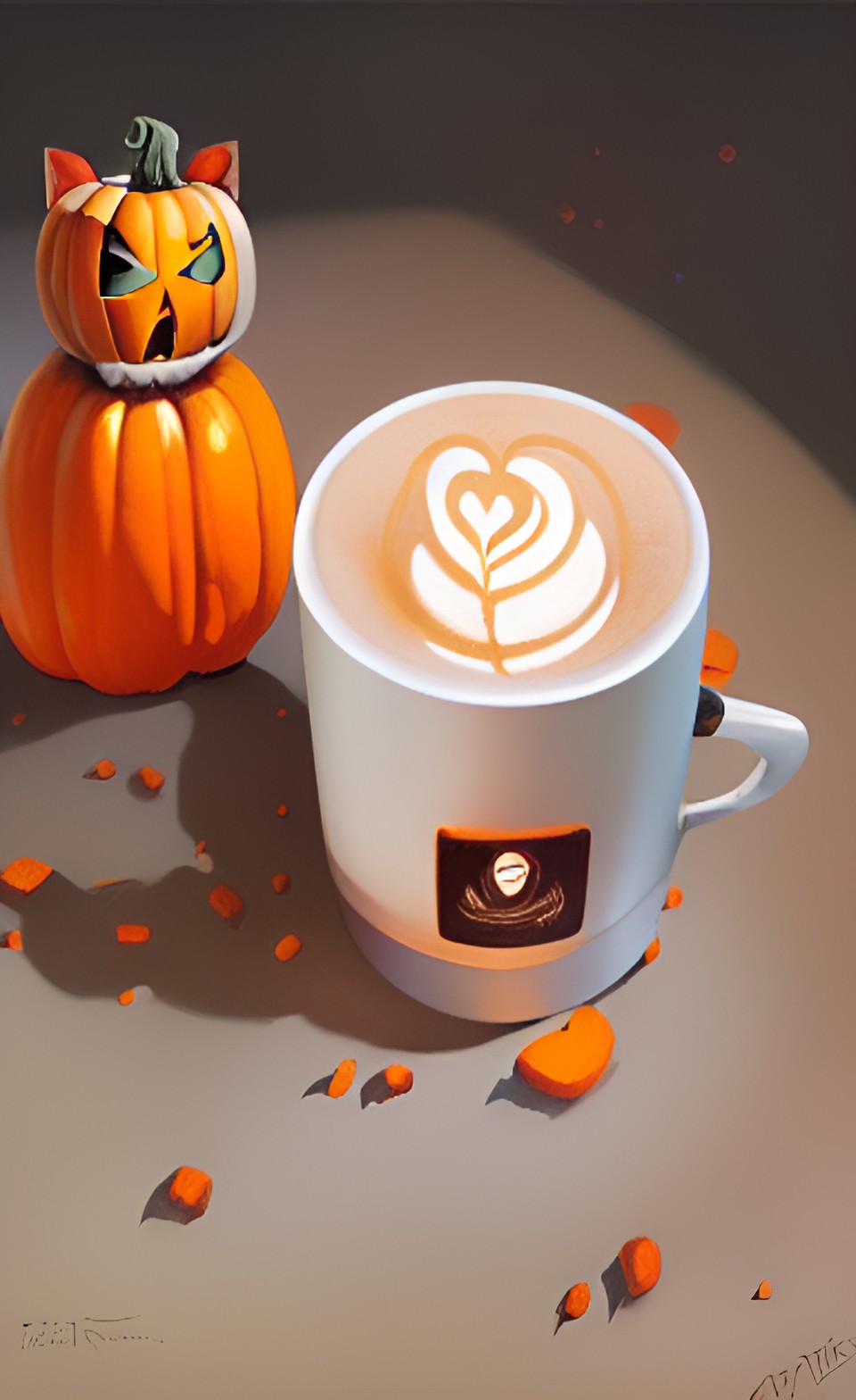 pumpkin spice latte preview