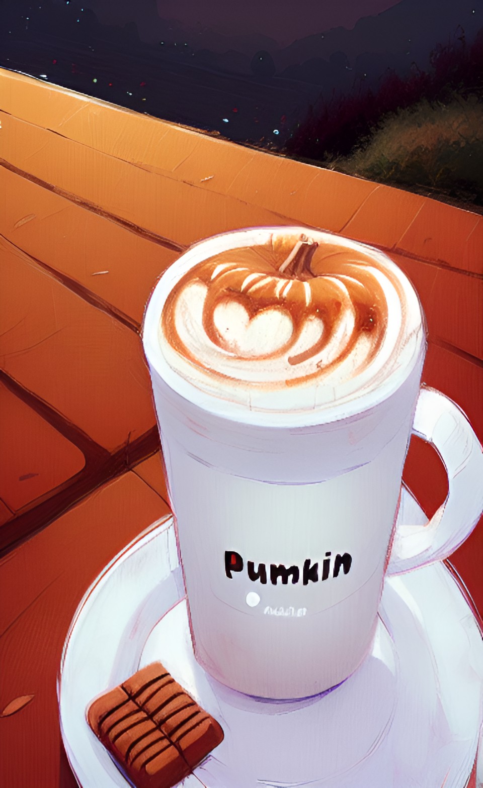 pumpkin spice latte preview