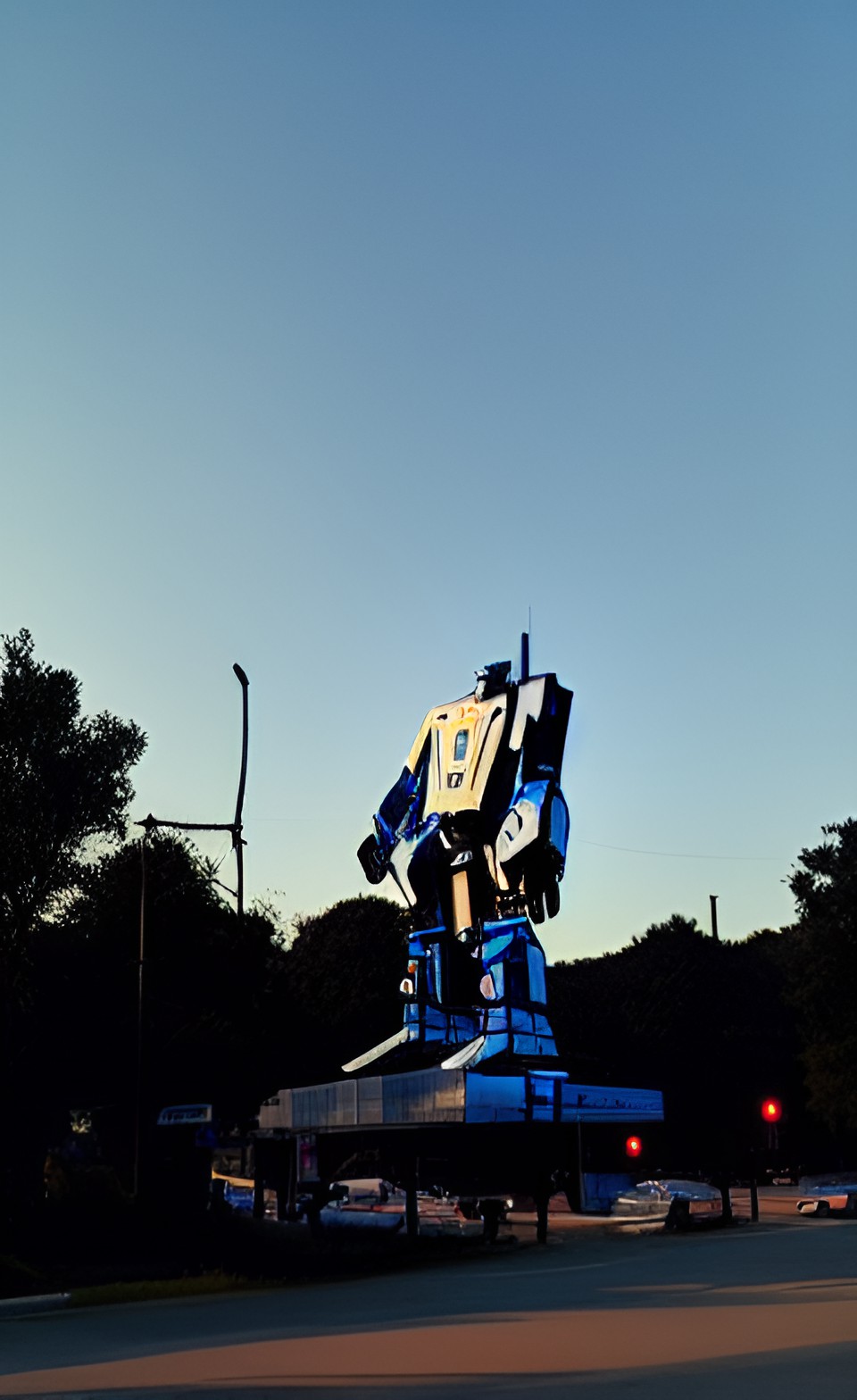 giant robot at duak preview