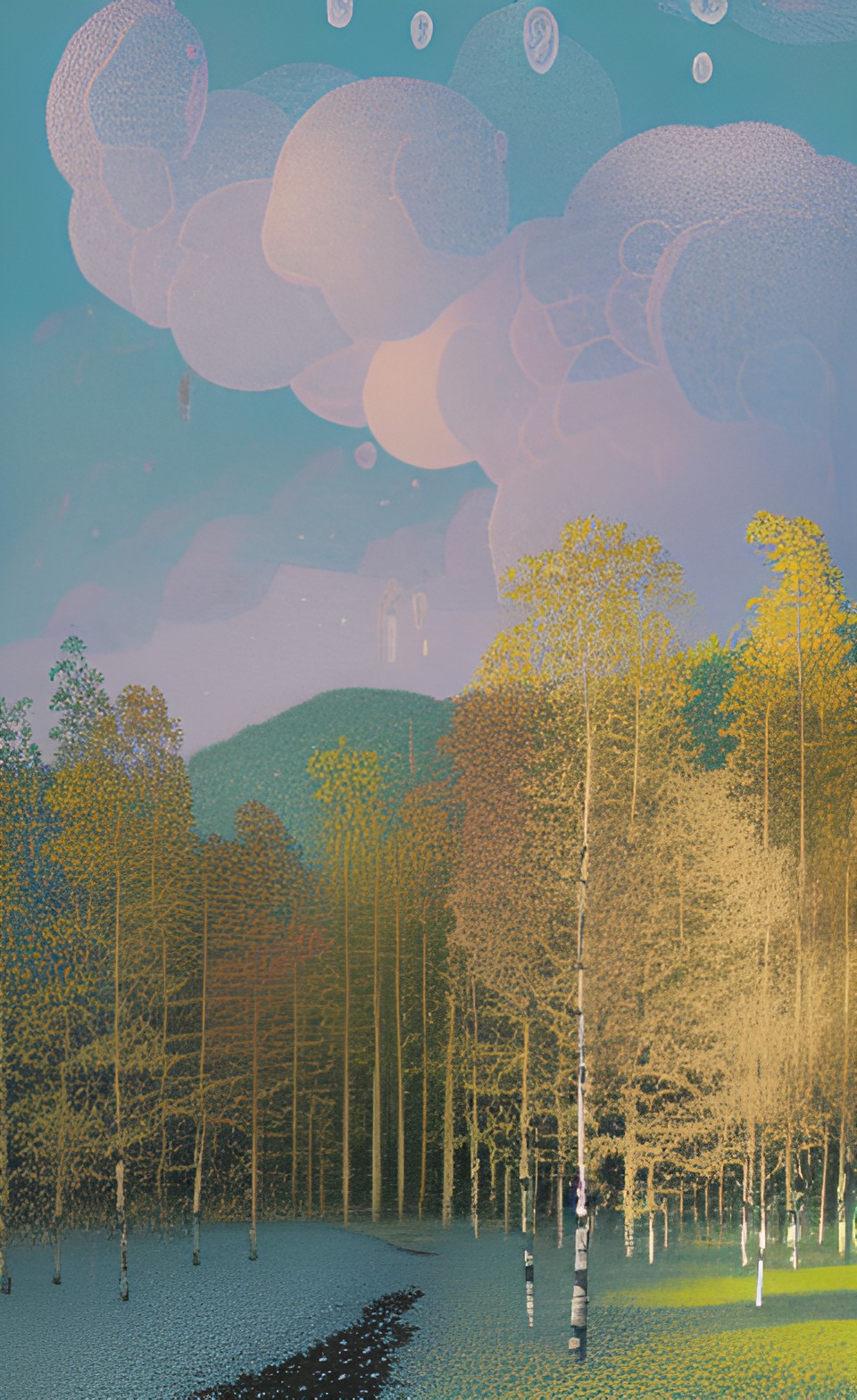 birch trees preview