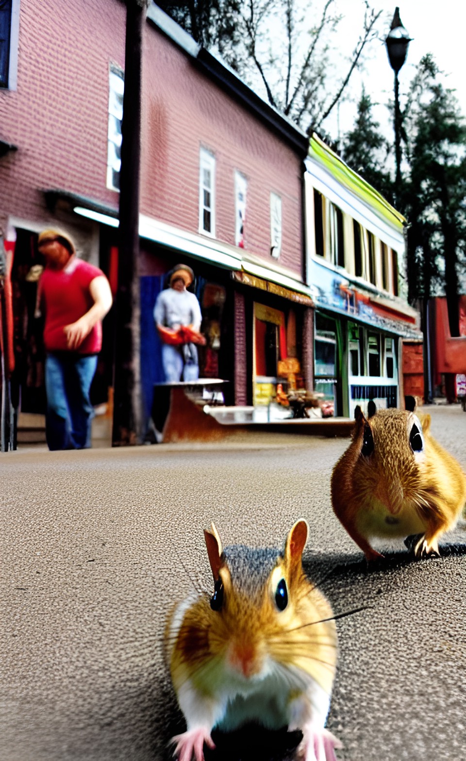 a small town overrun with gerbils and squirrels preview