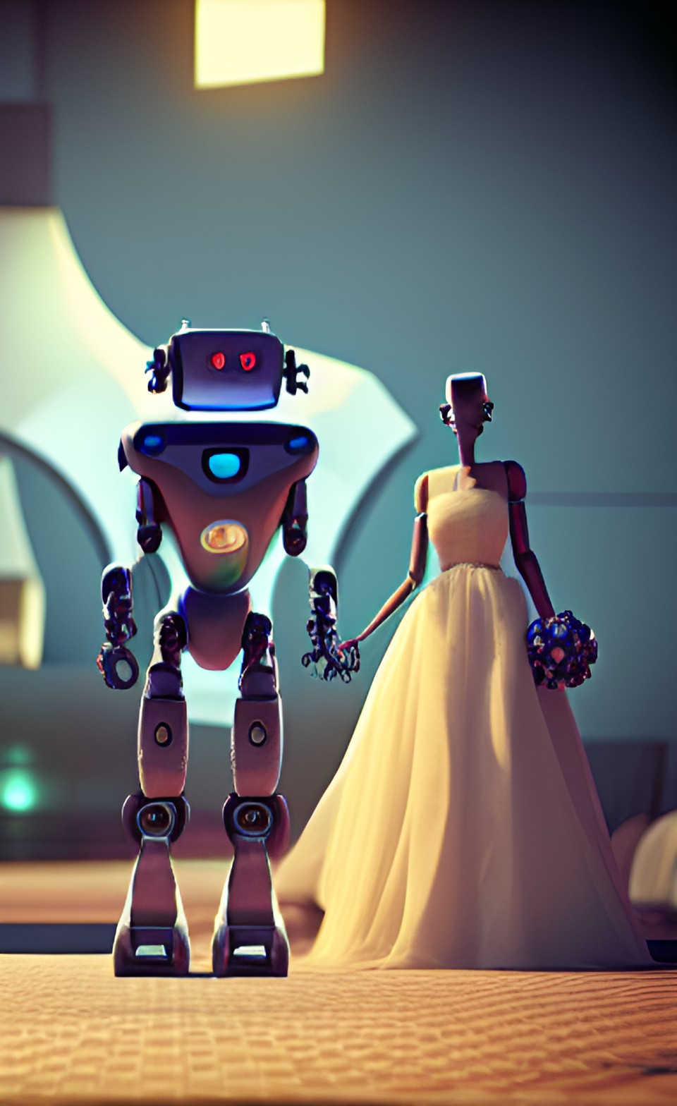 robot wedding preview