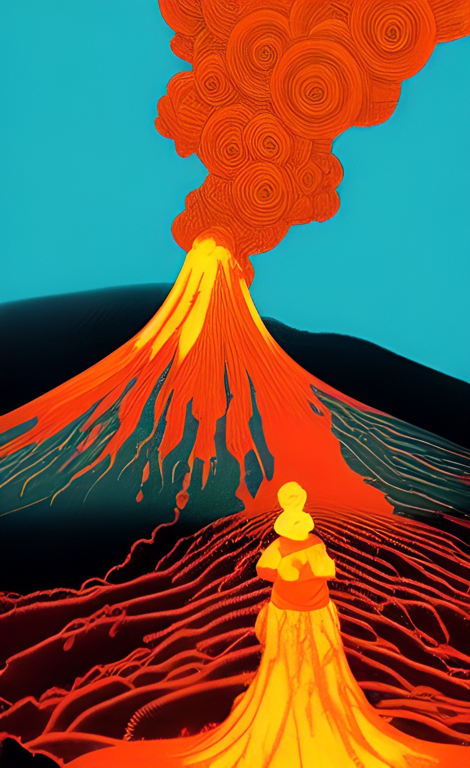 volcano flower preview