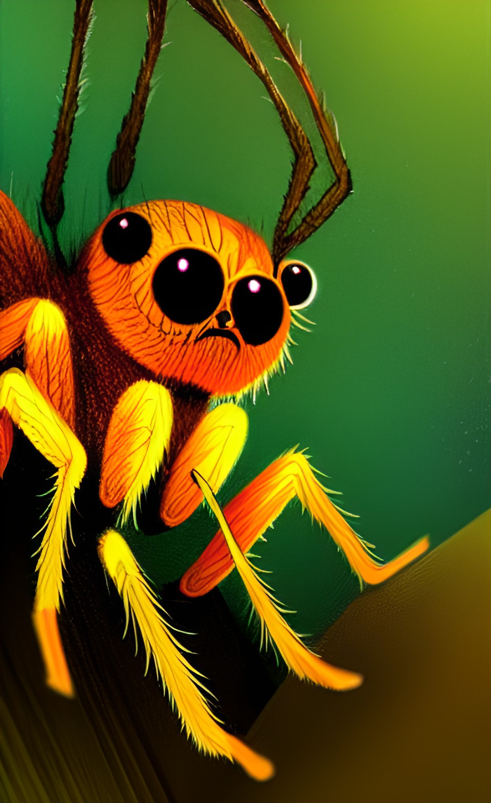 jumping spider fox preview