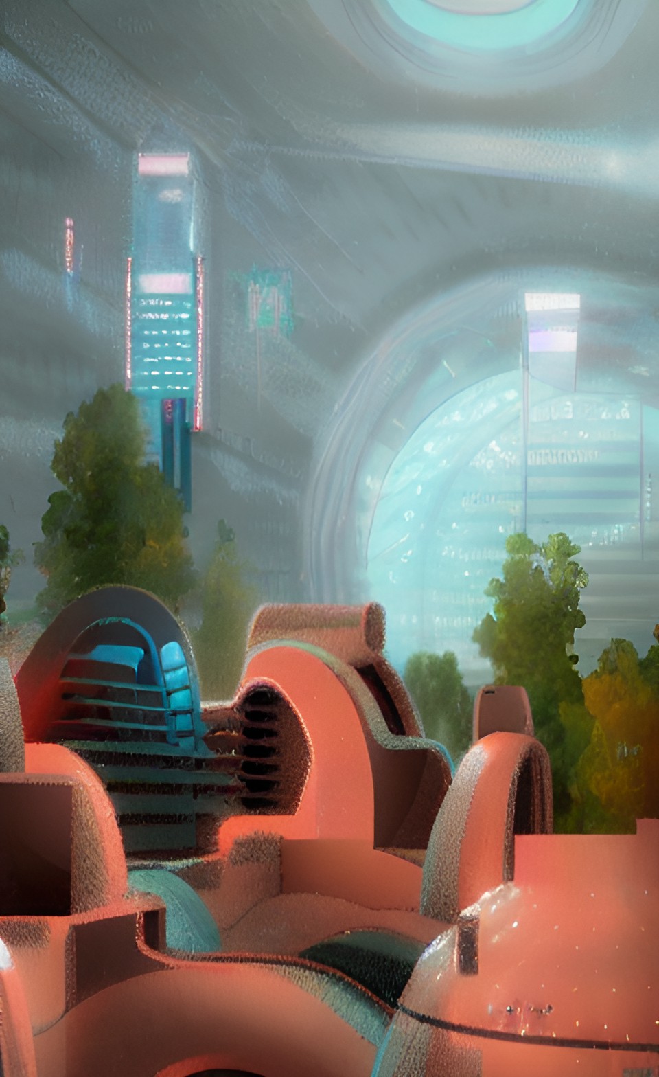 Parc - futuristic city preview