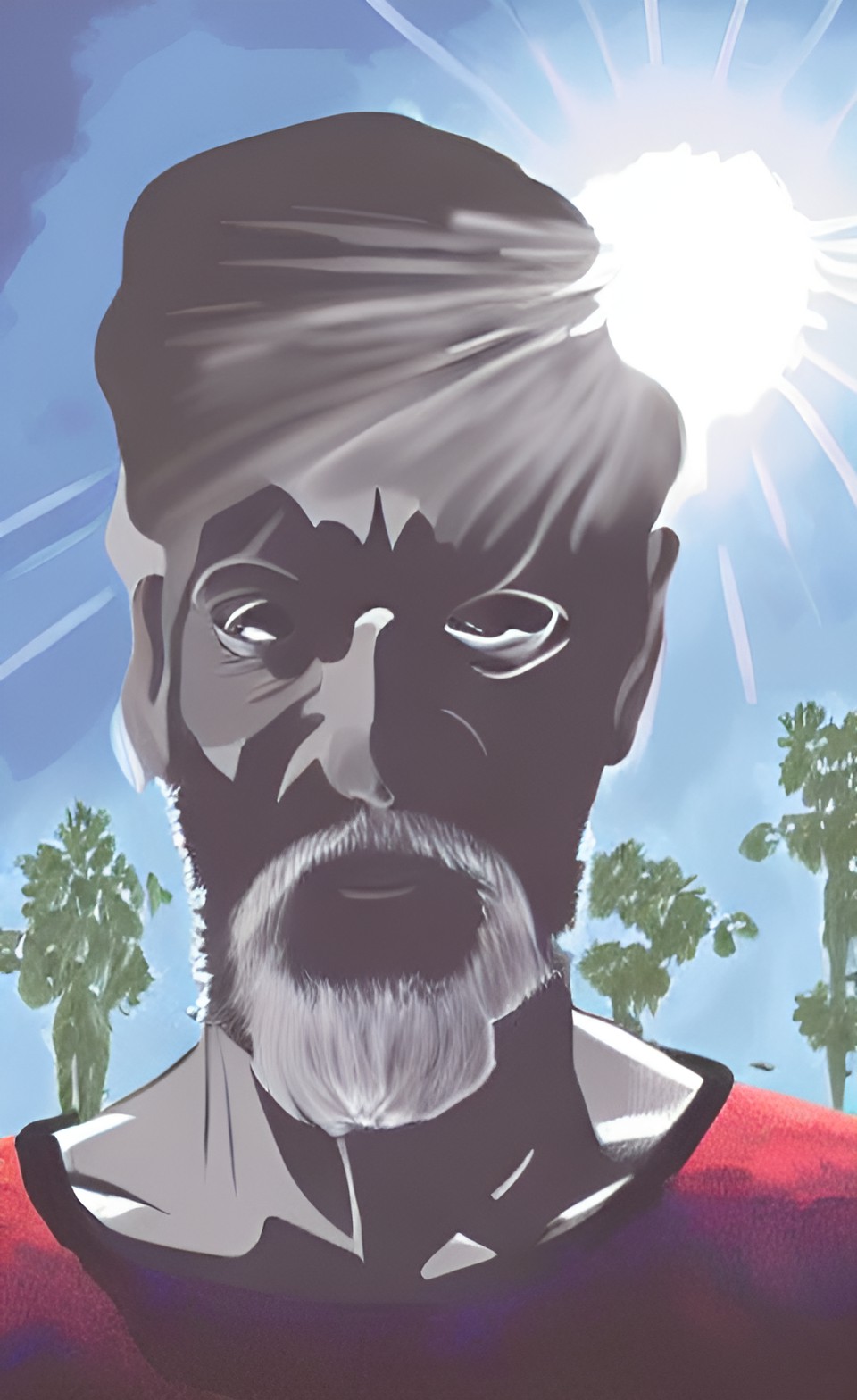 Red Shirt Survived - old man in the sun preview