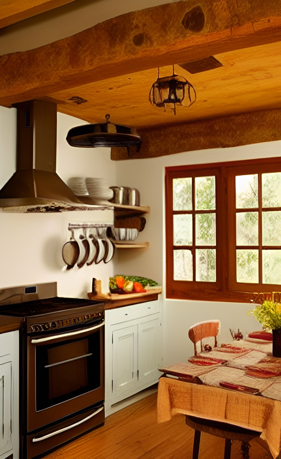 kitchen,  rustic romantic preview