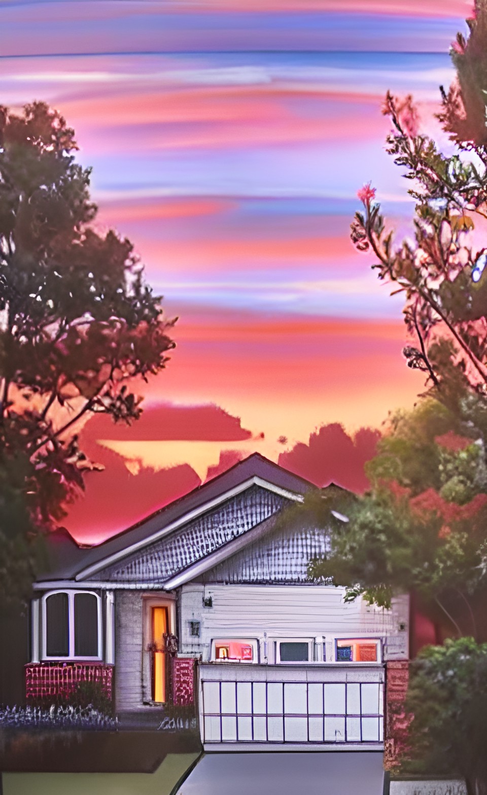 sunset over suburbia preview