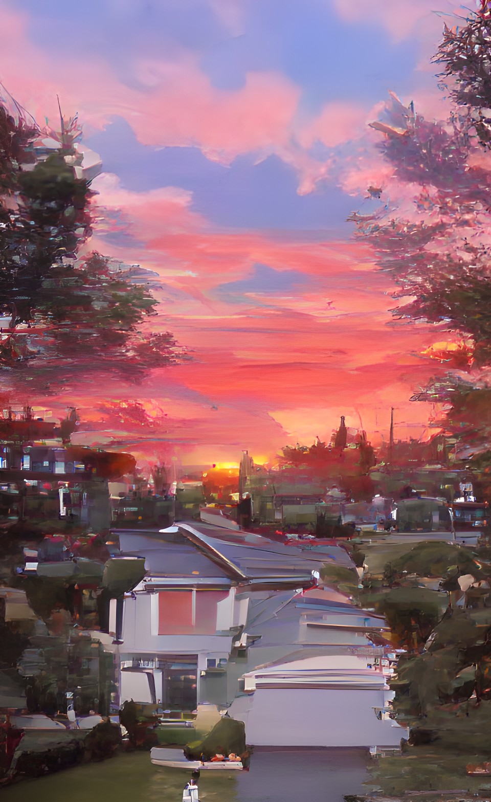 sunset over suburbia preview