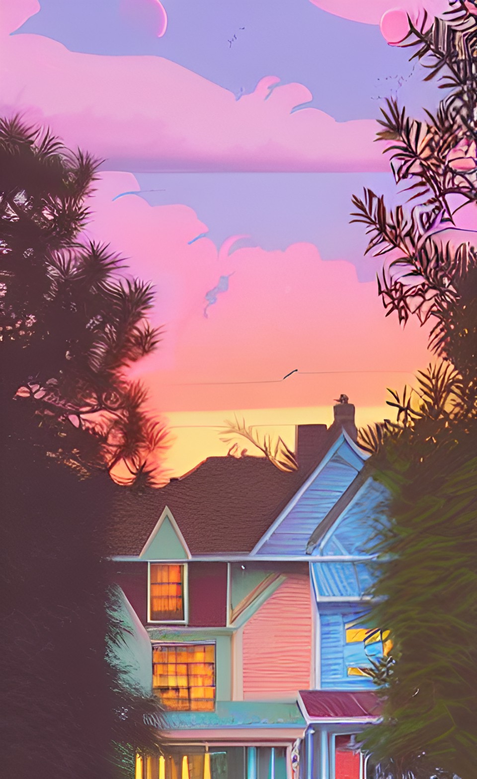 sunset over suburbia preview