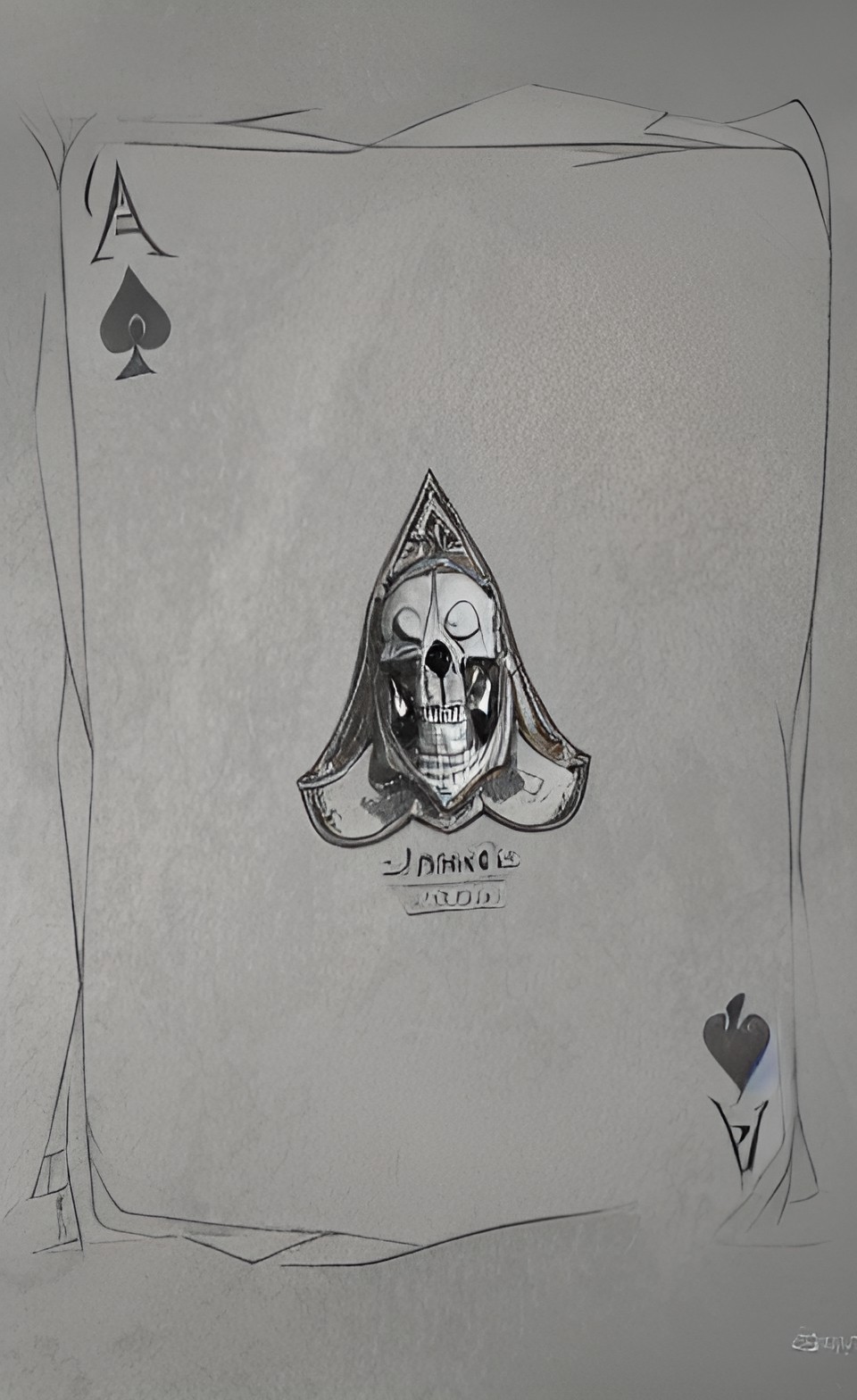 Ace of Spades IV - ace of spades with skull preview