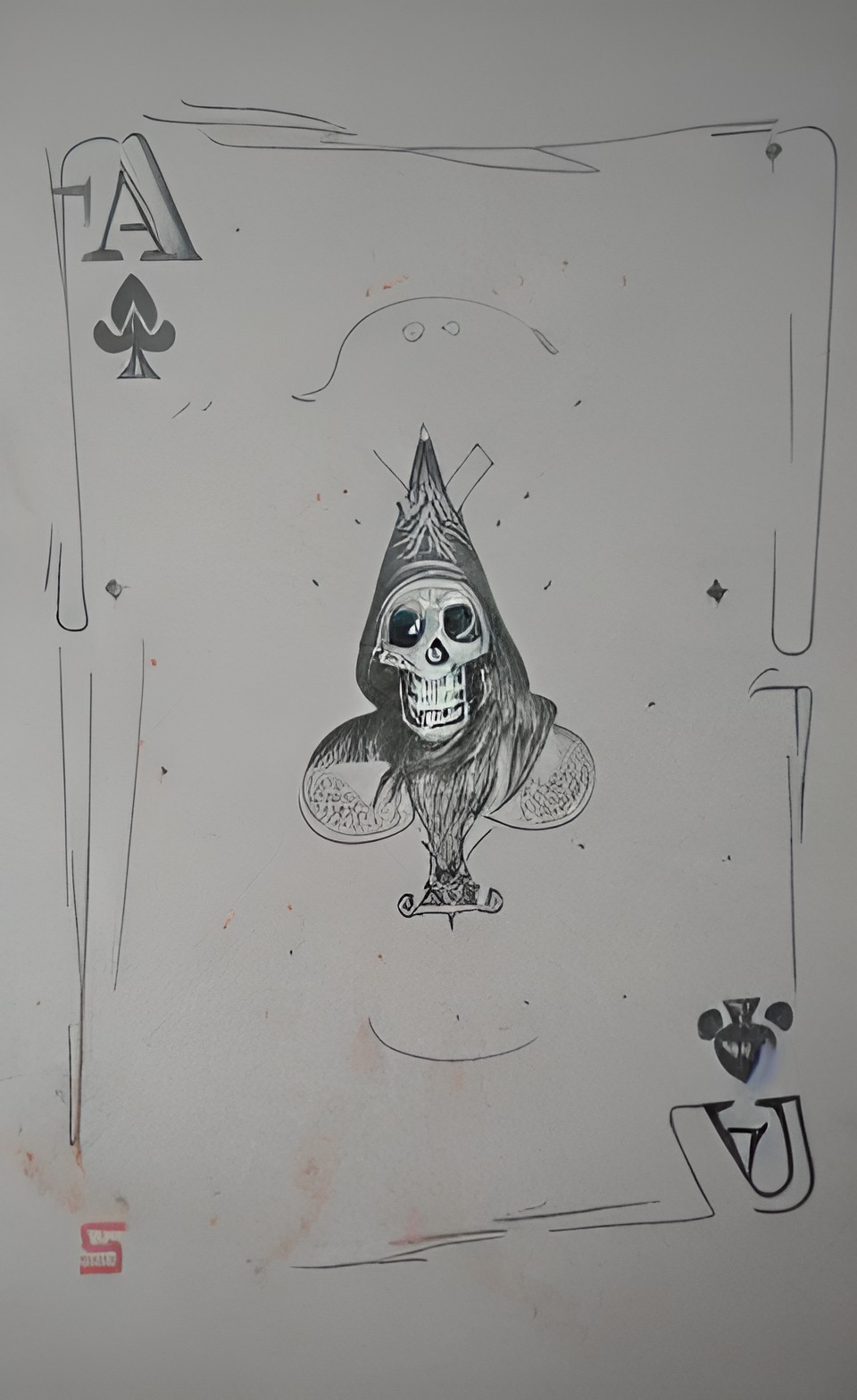 Ace of Spades VI - ace of spades with skull preview