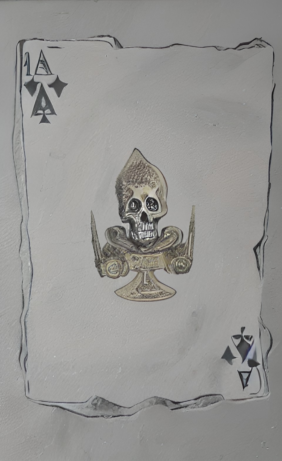 Ace of Spades VII - ace of spades with alien skull preview