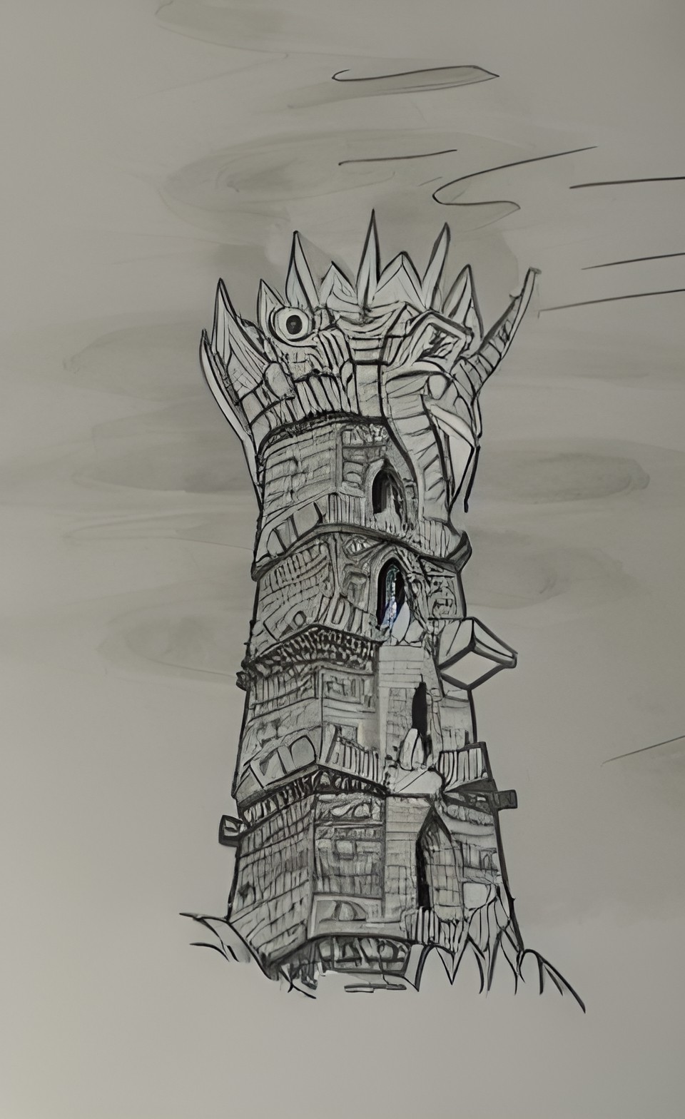 Tower VI - aztec tower in the jungle preview