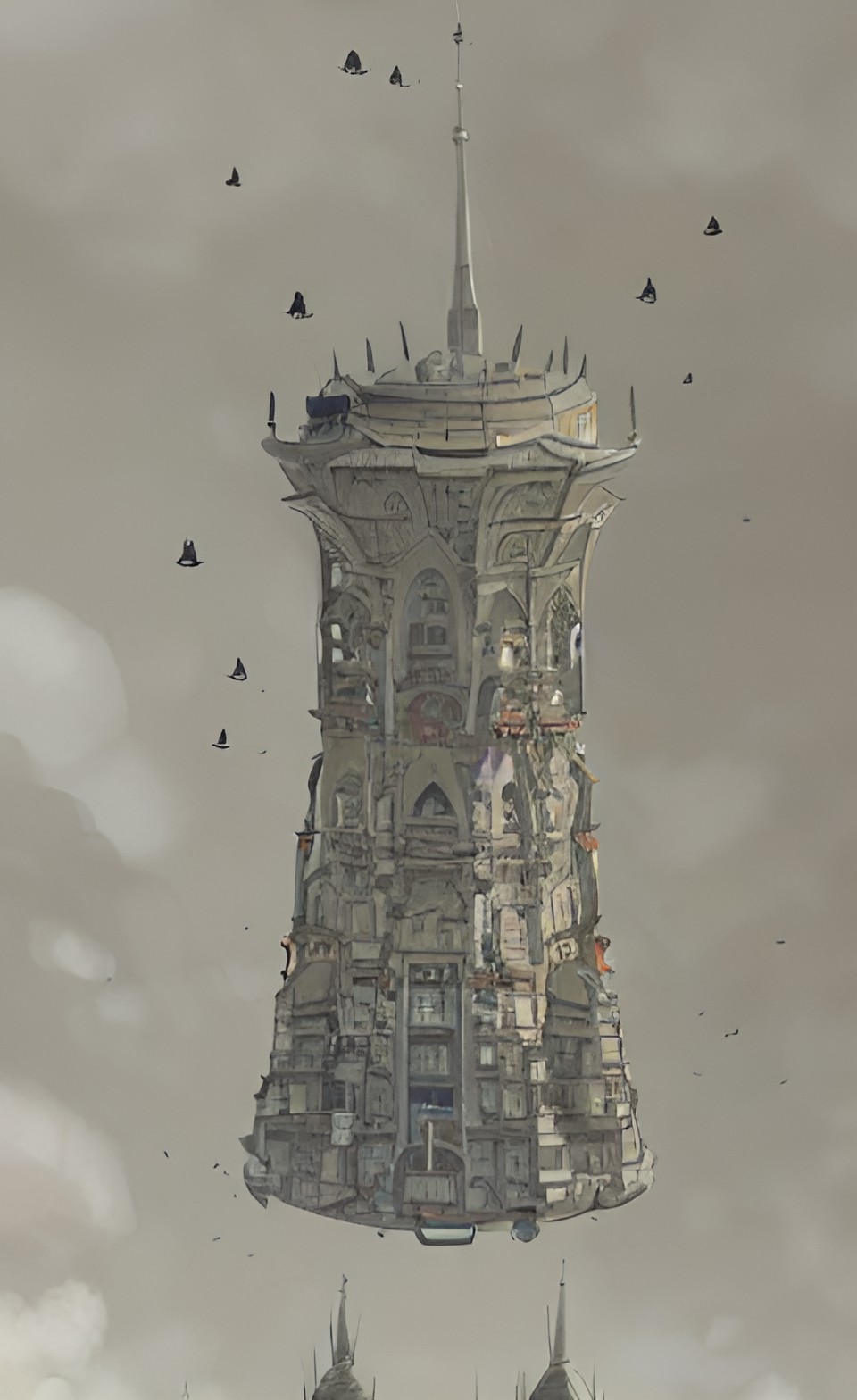 Tower XII - tower of suspicious monks preview