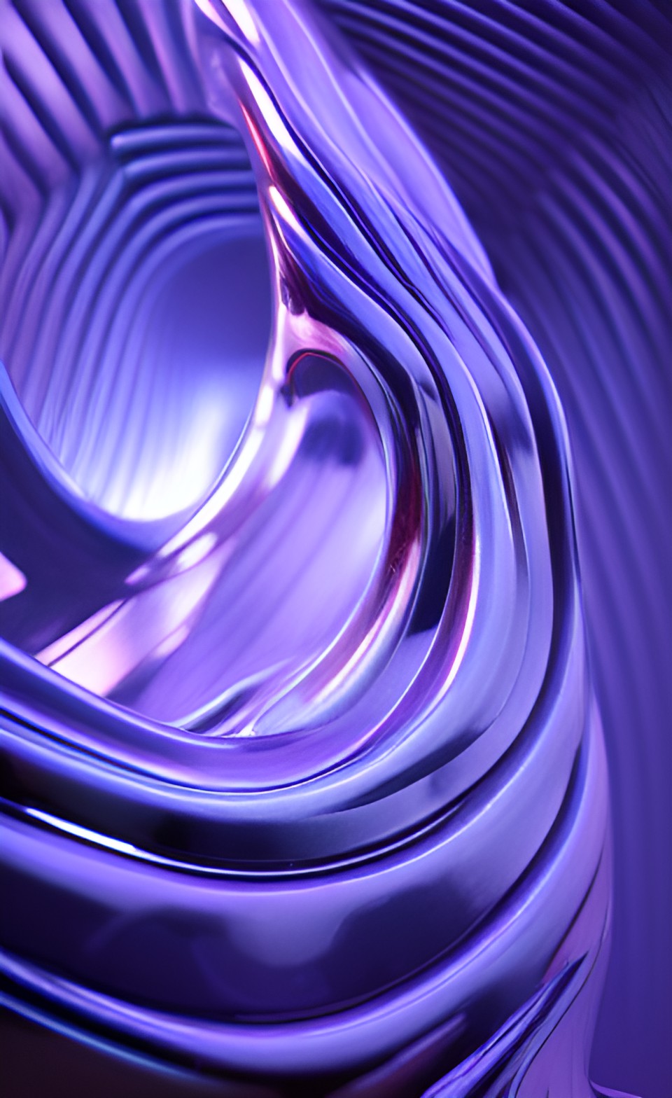 abstract 3d glossy spiraling shapes, fluctuating morphing geometric shapes, vray render preview