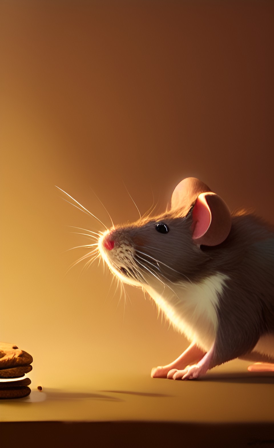 mouse eating a cookie preview