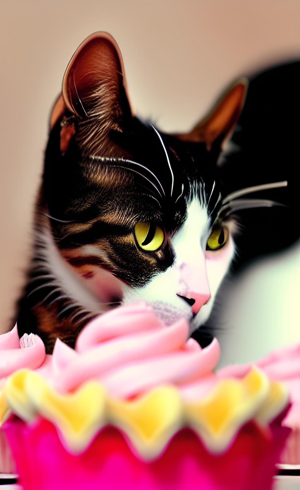 giving a cat a cupcake preview