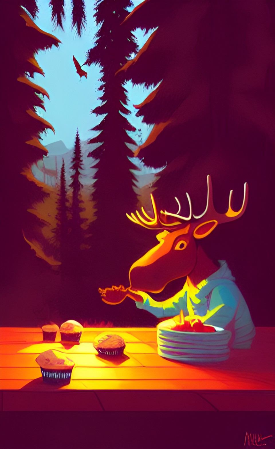 giving a moose a muffin preview