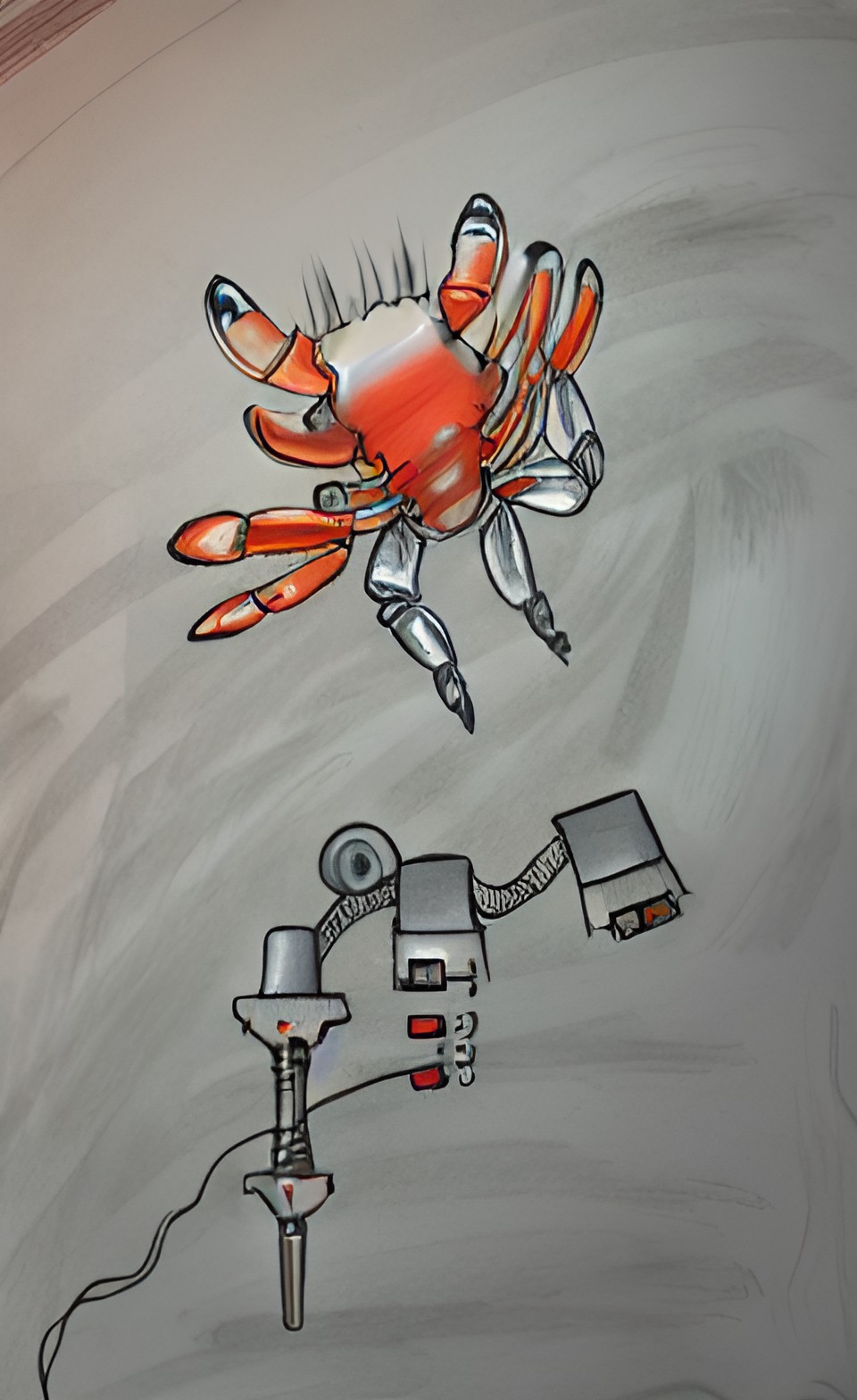 Crab Electrician - crab electrician charges up preview