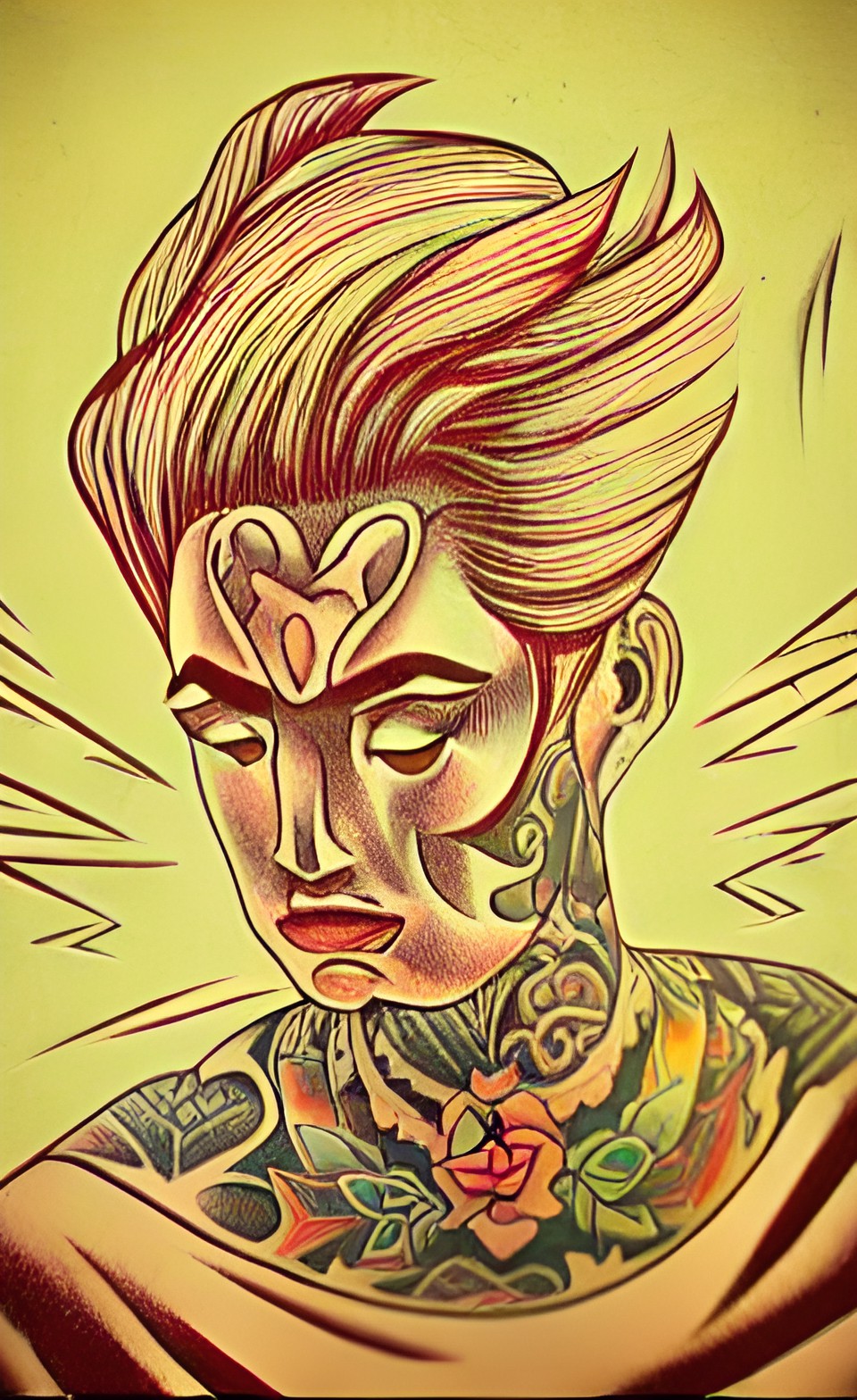 Durp A - tattooed monk preview